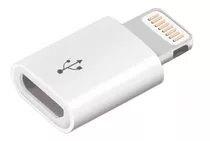 Adaptador Micro Usb A Iph 11 12 Xs  X / 5 / 6/ 7 / 8 / 9 Etc