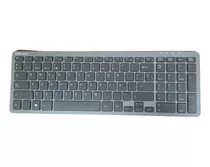 Teclado Inalambrico Recargable Bluetooth Slim Español 