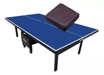 Mesa De Ping Pong Mdf 18mm Klopf 1084 + Capa Mesa Fechada