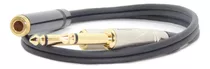 Cable 6,5 Hembra Stereos A 2 Plug 6,5 Gold Mono 25cm