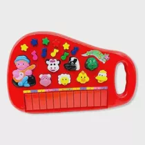 Piano Teclado Musical Fazendinha Animais Fun Time Keyboard 