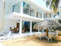 Villa En Playa Nueva Romana. (1ra Línea De Playa)