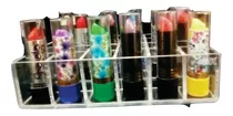 Porta Labiales Organizador Acrilico  24pzs 4 Piezas 