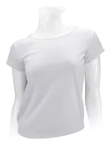  Polera Manga Corta Poliéster Mujer, Xs  A La  Xl, 5 Unds