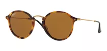 Anteojos Sol Ray Ban Round Fleck Classic Rb2447-49 Original 