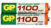 Pilas Baterías Gp Recargables Triple Aaa 1100 Nimh Nuevas 2