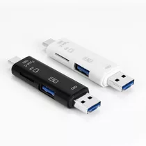 Lector De Memoria 5 En 1: Micro Usb Micro Sd Tf Usb 2.0 3.0