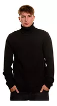 Sweater Tejido Hombre Cuello Subido Beatle. 108