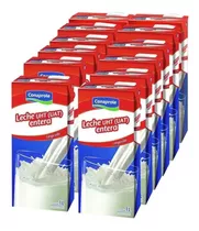 Leche Entera Larga Vida Conaprole 1l X12