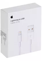 Cable Usb 2 Metros iPhone 5s 6 6s 7 8 Xs Xr 11 12 13 Origina