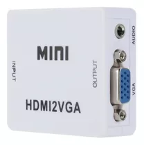 Conversor Hdmi(1080p) Saída Vga E Áudio