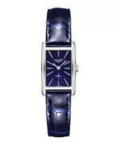 Longines Quartz Dolcevita Blue Strap Watch, Blue Dial, 32mm 