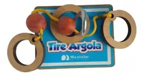 Jogo Desafio Tire Argola Brinquedo Raciocínio Madeira Puzzle