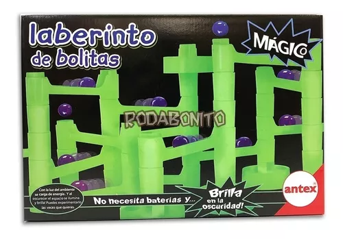 Laberinto De Bolitas Magico Brilla En La Oscuridad Antex