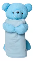Manta Soft Pelúcia Urso Fofa Bebê Cobertor Anti-alérgico