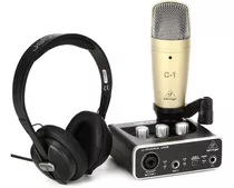 Kit Estudio De Grabacion Behringer Uphoria Studio Podcast