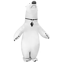 Payaso Unicornio Conejito Blanco Oso Polar Inflable Cos...