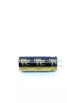 Kit C/05 Pçs - Capacitor El. 1800uf 6,3v Radial 8x20mm 105ºc