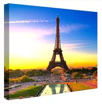 Ccretroiluminados Torre Eiffel Paris Cuadros Retro