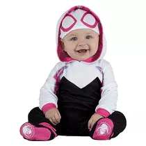 Disfraz Oficial De Spidergwen Bebés  Enterizo Capucha ...