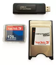 1 Lector Pcmcia +  1 Compact Flash  128 Mb + Usb Cnc Fanuc