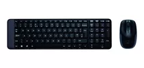 Teclado E Mouse Wireless Sem Fio Logitech Mk220