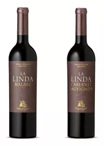 Vino La Linda Malbec 750ml +  Cabernet Sauvignon 750ml