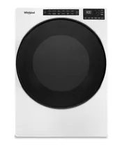 Whirlpool Ada 7.4 Cu. Ft. White Electric Wrinkle Shield 