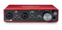 Interfaz De Audio Usb Scarlett 2i2 3ra Generación