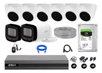 Cámaras Seguridad Kit 8 1080p Mayor Alcance Varifocal + 1tb