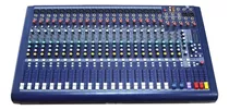 Consola De Audio Mfx20  Efectos/phantom  Canales 20+2 Stereo