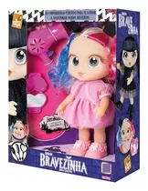 Boneca Andyzinha Cabelo Loiro Amiga Bravezinha Menina Toys