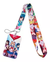 Porta Carnet Y Lanyard Sailor Moon Anime Porta Documentos