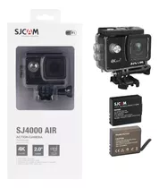 Cámara Deportiva Sumergible Sjcam Sj4000 Air 4k Wifi 2 Bater