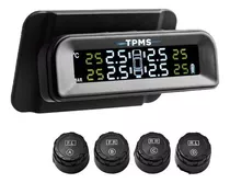 Tpms Sensor Presión 4 O 2 Neumáticos Para Tráiler Externos Color Negro