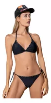 Bikini Conjunto Triangulo + Colaless Para Atar Bianca 24256