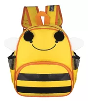 Mochila De Jardín Preescolar Nene Nena Unisex Diseño Abeja Kiburi 3112