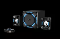 Sistema Sonido Genius Sw-g2.1 1200 4 Pzas Rs Gaming 36w Acme