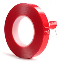 Cinta Doble Faz Yaxun 3mm Roja Para Celulares Y Tiras De Led