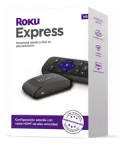 Roku Express (modelo 2024) Streaming Netflix, Star+, Youtube