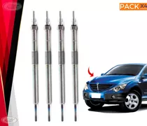 Pack 4 Uds Bujias Ssangyong Actyon Sport 2.0 2010-2011-2012