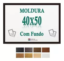 Moldura 40x50 Para Poster Imagem Preto Branco
