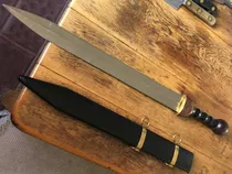 Espada Romana Gladius Hoja Acero Inox 55 Cm Cabo Madera.