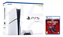 Playstation 5 Slim Disco, 1tb, Juego Spiderman 2 Descargable