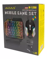 Kit Mouse Y Teclado Gamer Para Celular iPhone Ios Android