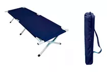 Catre Cama Plegable Acero Reforzado Camping Bolso