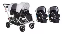 Cochecito Mellizos Infanti Duo Ride Gery S813 + Huevito Base