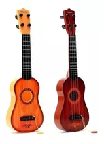 Ukele Guitarra Para Niños Símil Madera Música Chica 36 Cm