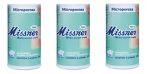 Fita Micropore Branca 10cm X 4,5m Missner 3 Unidades