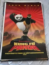 Afiche-póster De Película De Cine Original Kungfu Panda